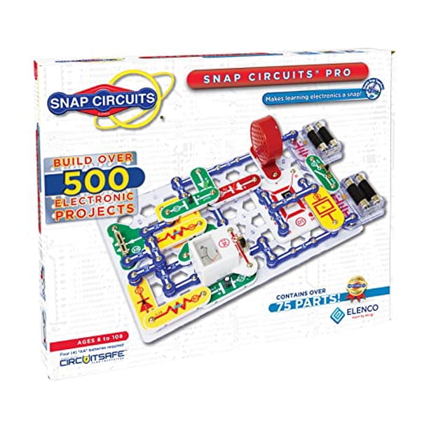 電脳サーキット500 Snap Circuits Pro Snap Circuits Pro SC-500 Electronics Exploration Kit | Over 500