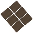 thumbnail image 1 of Uxcell 6 Pcs Pièces Thermocollantes Patchs de Réparation en Tissu pour Vêtements Brun, 1 of 6