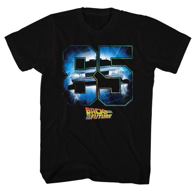 Back to the Future Stopwatch White Adult T-Shirt