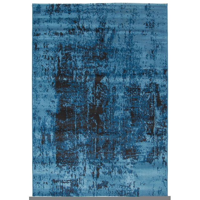 ECARPET Traditional Style Area Rug for Dining Room, Living Room and Bedroom Charlotte Blue