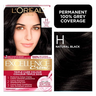 L'Oréal Paris Excellence Crème Coloration Cheveux, Coloration Permanente à l'Acide Hyaluronique