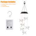 thumbnail image 2 of Changing Color Puppy Solar Wind Chimes, EEEkit Waterproof Mobile Solar Powered Puppy Windchime Light Outdoor Hanging Romantic LED Solar Wind Chime for Home Yard Patio Garden Decor, Gifts for Mom, 2 of 6