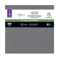 thumbnail image 3 of Mainstays 4-Piece 300 Thread Count Grey- CVC Cotton Blend Bed Sheet Set, King (Adult), 3 of 6