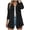 Black, variant on Gubotare Womens Cardigans Summer Lightweight Long Sleeve with Pockets 2025 Plus Size Casual Comfy Thin Open Front Cardigan (Khaki,XXL)