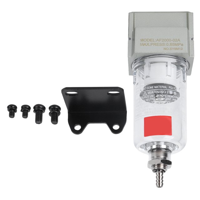 Air Filter Air Compressor Filter Air Oil‑ Air Filter Pneumatic Tool Industrial Supplies Compact Single Unit Aluminum Alloy Body