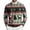 Khaki, variant on RXMEKW Christmas Sweater for Men, Long Sleeve Round Neck Top, Loose Fit Casual Pullover for Holiday Parties and Winter Daily Wear