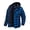 Royal Blue, variant on Daeful Outwear Hooded Jackets Long Sleeve Shirt Jacket Men Casual Business Quilted Lined Coat Black Red L