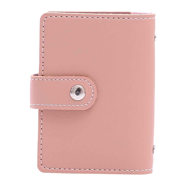 SHIMELE Mini Savings Binder for Cash Management | Card Holder & Organizer | Compact PU Leather Savings Tracker | Ideal for Budgeting & Organizing Funds