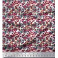 thumbnail image 1 of Soimoi Poly Georgette Fabric Check & Geometric Fabric Prints By Yard 52 Inch Wide, 1 of 5