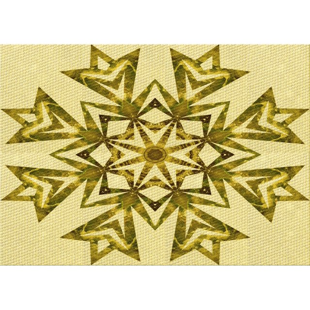 Ahgly Company Machine Washable Indoor Rectangle Transitional Dark Golden Rod Brown Area Rugs, 6' x 9'