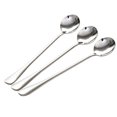 thumbnail image 2 of 6Pcs Soup Spoons Stainless Steel Bouillon Spoon Long Handle Kitchen Accessories, 2 of 9