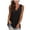 Black, variant on QUINDOS Tank Tops for Women Workout Summer Black Casual Solid V-Neck Gradient Sleeveless Tops Loose Vest Blouses Camisoles for Women