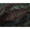 thumbnail image 4 of oneOone Silk Tabby Fabric Floral & Peacock Block Decor Fabric Printed BTY 42 Inch Wide, 4 of 4