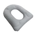 thumbnail image 4 of Tnarru Inflatable Toilet Cushion Seating Support Cushion for Traveling Home Elderly Gray Flocking, 4 of 8