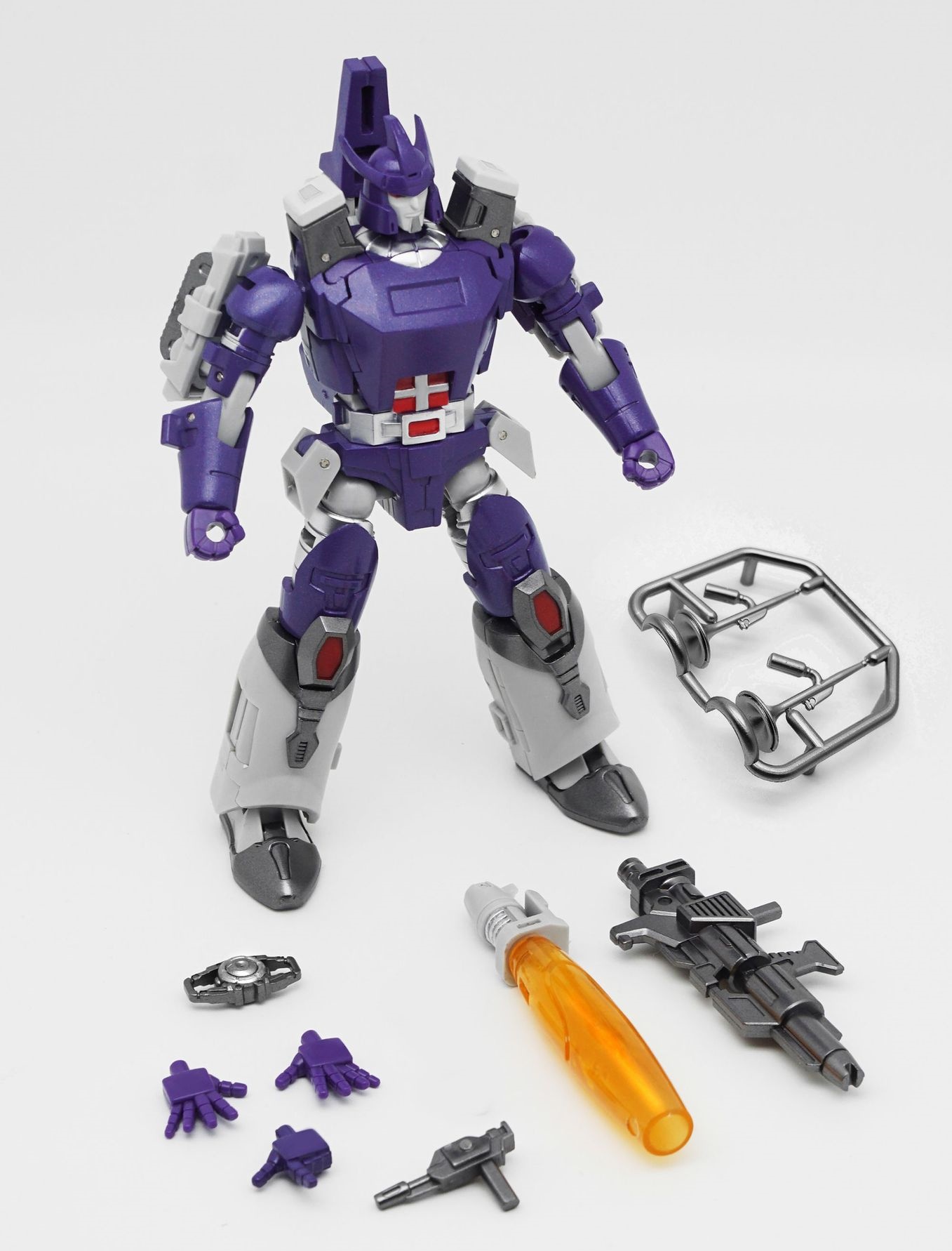 5.1-Inch Transformer Toys G1 Animation Edition Concept Art Galvatron Converting Action Figure,KO Vertion (8811)