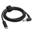 thumbnail image 3 of Senjay Type C DC Charger Cable,Type C PD Converter Male To Male 6.0x3.7mm Portable Fast Charging Cable 65W 1.5m/5.0ft For Notebook Computer,PD To DC Cable, 3 of 8