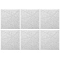 thumbnail image 3 of KAKOWELY black foam sheets 6pcs Acoustic Insulation Board Microphone Isolation Shield Sound Insulation Sponge Panel Acoustic Absorption Panel for Music Room Gaming Room, 3 of 5