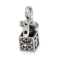 thumbnail image 3 of Sterling Silver Angel Prayer Box Charm QC4460 (13mm x 10mm), 3 of 3