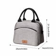 thumbnail image 3 of Yhmxh Kitchen Storage Pantry Organizers And Storage Kitchen Organizer Food Containers Meal Bag with Rice Insulation Bag Large Capacity Lunch Box Bag Water Proof Ice Bag Office Lunch Bag Bento Sack, 3 of 6