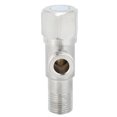 thumbnail image 1 of Angle Valve, Stainless Steel Sturdy Durable Faucet Angle Valve, For Toilet Bathroom Hotel Kitchen, 1 of 8