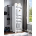 thumbnail image 5 of ACME Cargo Wardrobe (Single Door) in White, 5 of 5