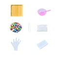 thumbnail image 3 of RKSTN Kitchen Utensils Set Kitchen Essentials Crafts Mosaicss Tile Set Wooden Cup Mats Mixed Color Mosaicss Set Crafts Pack 6ml Kitchen Decor, 3 of 4