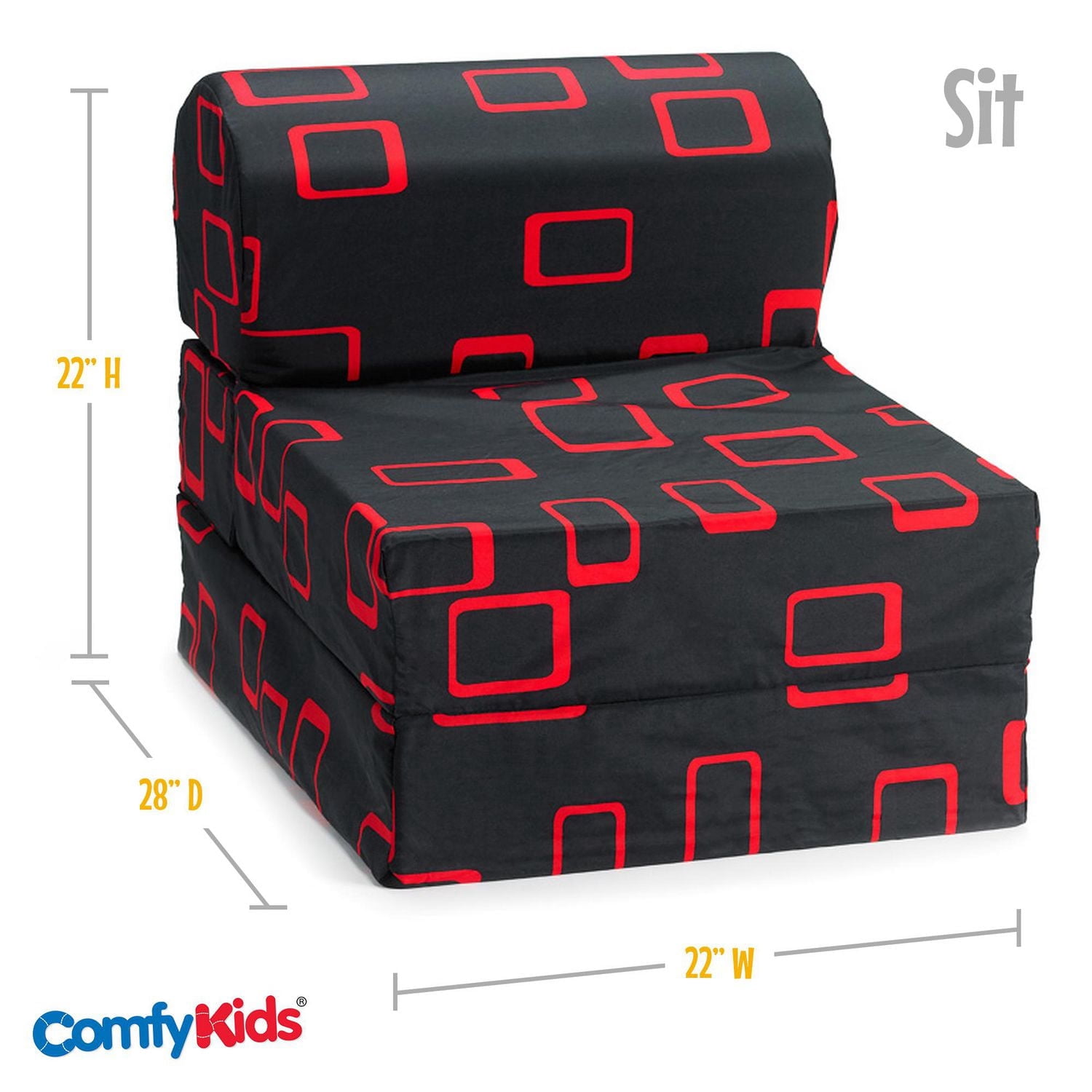 ComfyKids® 2-in-1 Flip Chair