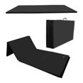 thumbnail image 1 of BalanceFrom 6ft x 4ft x 2in 4-Panel All-Purpose Folding Gymnastics Mat, Black, 1 of 12