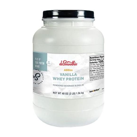 Dr. Smoothie Vanilla Whey Protein Smoothie Add Ins 3lb/Pack