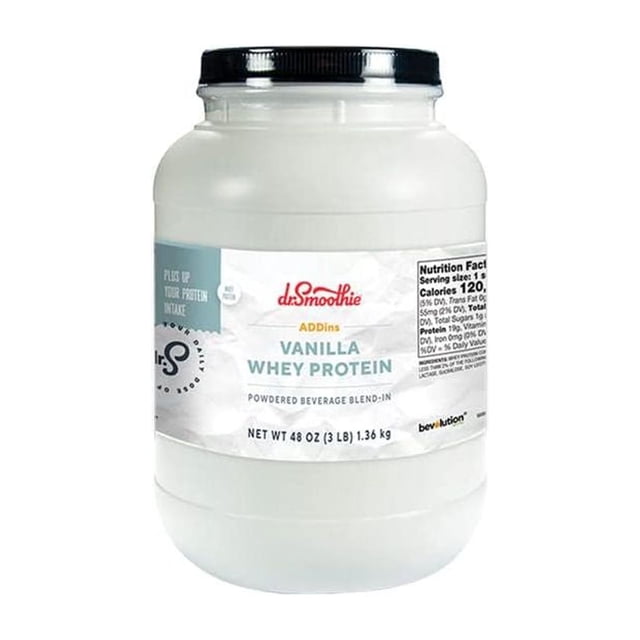 Dr. Smoothie Vanilla Whey Protein Smoothie Add Ins 3lb/Pack