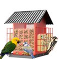 thumbnail image 1 of Wzzjkit Iron Hollow Feeding Device Outdoor Hanging House Metal Feeding Device, 1 of 1