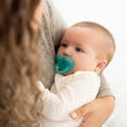 thumbnail image 2 of Evenflo Feeding Balance + Stage 2 Orthodontic Silicone Pacifier, Aqua, 2 of 9