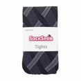 thumbnail image 2 of Sock Snob - Ladies Coloured 80 Denier Opaque Patterned Fashion Tights, 2 of 2