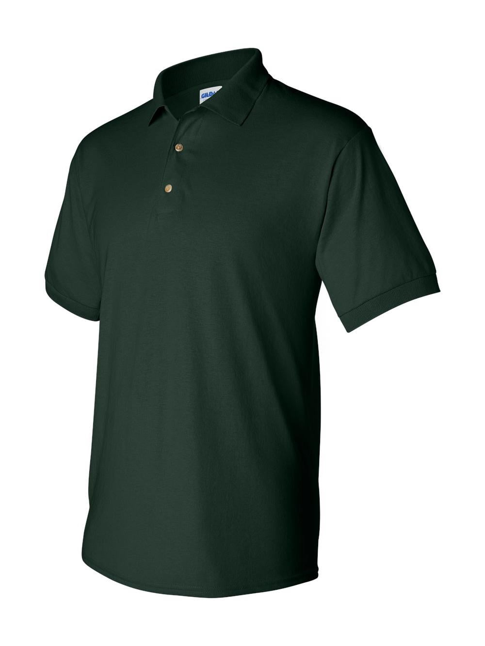 Gildan - Polo en Jersey DryBlend - 8800 - Vert Forêt - Taille : 3TG