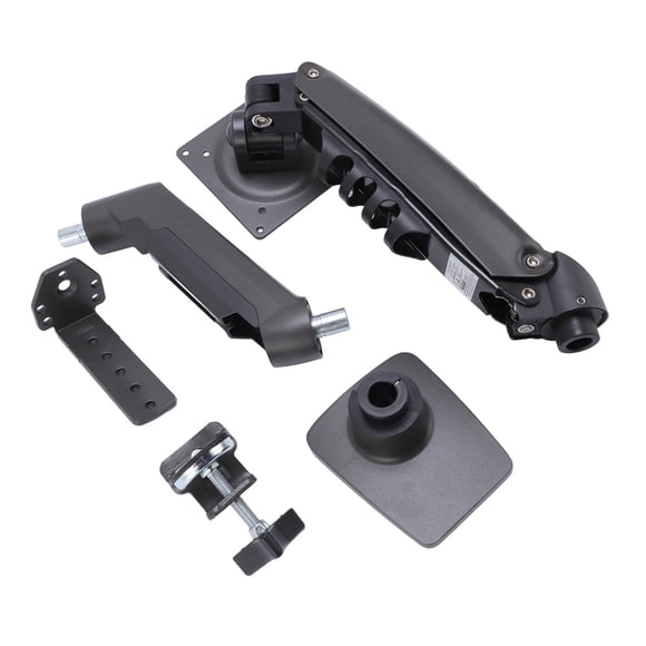 Computer Screen Mount Adjustable Aluminum Alloy Computer Screen Stand Holder for 17-30 Inch 4.4-19.8 Lb Screen