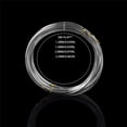 thumbnail image 3 of QIDESHIP Soft Aluminum Wire B, Aluminum Alloy Aluminum Welding Wire, 1 X 5M Soft Aluminum Wire, Soft Aluminum Wire Aluminum Craft Wire Silver Color Bendable Craft Wires Crafts Metal Wires, 3 of 8