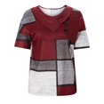 thumbnail image 4 of Pompotops Pull à Manches Courtes pour Femme Casual T-Shirt Top, 4 of 4