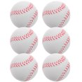 thumbnail image 4 of Baseball Practice Softball Training Pu Foam Balls 6Pcs, 4 of 8
