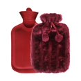 thumbnail image 1 of Oefntac Savings Hot Water Bottle 2L Hot Water Bottle Artificial Cloth Hot Water Bottle Thermotherapy Cold Protection Detachable Hand Warmer Hot Water Bottle, 1 of 3