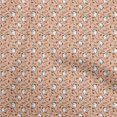 thumbnail image 1 of oneOone Silk Tabby Peach Fabric Beach Craft Projects Decor Fabric Printed By The Yard 42 Inch Wide, 1 of 4