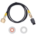 thumbnail image 2 of Soda Refill Adapter CO2 Cylinder Cartridge Fill Tank Connector with 60in Hose CGA320 CO2 Tank Soda Machine Connector, 2 of 7
