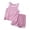 Z520a-Pink, variant on PMVFHDE Two Piece Pant Set Children's Striped Tank Shorts Two Piece Summer Boys Loose Sleeveless Pajamas Thin Girls Air Conditioned Loungewear Sky Blue,5-6 Years