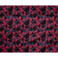 thumbnail image 5 of oneOone Tissu Lycra Polyester Triangle Géométrique Tissu Imprimé 1 Yard 56 Inch Wide, 5 of 5