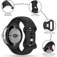 thumbnail image 3 of KOMI Band Compatible with Google Pixel Watch 3 41mm/Pixel Watch 2/1, Soft Silicone Sport Watch Bands Replacement Watch Strap Bracelet for Google Pixel Watch Smartwatch Accessories, 3 of 5