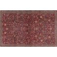 thumbnail image 1 of Ahgly Company Tapis d'Intérieur Rectangulaire Traditionnel Brun Amande Foncé, 3' x 5', 1 of 6
