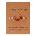 thumbnail image 1 of TIMIFIS Bracelets Natural Stone Adjustable Woven Paper Card Bracelet Decorative Bracelet - Summer, 1 of 1