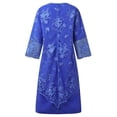 thumbnail image 5 of Womens Plus Size Evening Dress Lace Embroidery Two Piece Set Temperament Fit Dress, 5 of 5