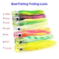 thumbnail image 1 of Artificial Resin Soft Bait Beginner Professional Portable Lure Baits Saltwater Simulation Crankbait Swimbait Fishing Inch Type 4 Clear, 1 of 7