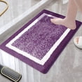 thumbnail image 4 of Vacemry Microfiber Bath Mats for Bathroom Non , Absorbent Soft Shower Floor Mat, Quick Dry Washable Bathroom Rugs for Tub Sink Laundry Room, 16x24 Inches, 4 of 6