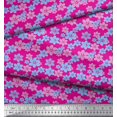 thumbnail image 3 of Soimoi Poly Georgette Fabric Artistic Floral Print Sewing Fabric Yard 42 Inch Wide, 3 of 3